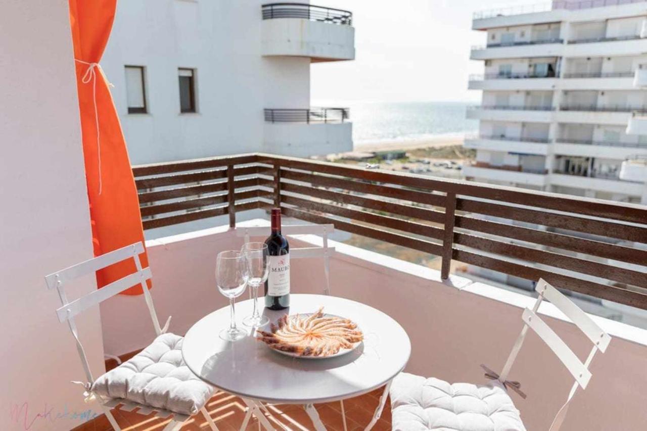 Apartamento Nuevo Junto A La Playa Vistas Al Mar Punta Umbria Bagian luar foto